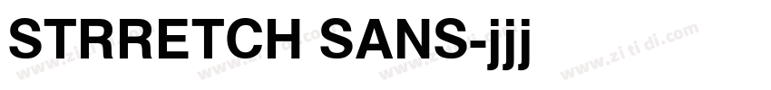 STRRETCH SANS字体转换